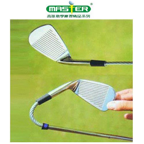 包邮MASTERGOLF高尔夫练习器7号铁软铁杆版练习杆教学辅助golf
