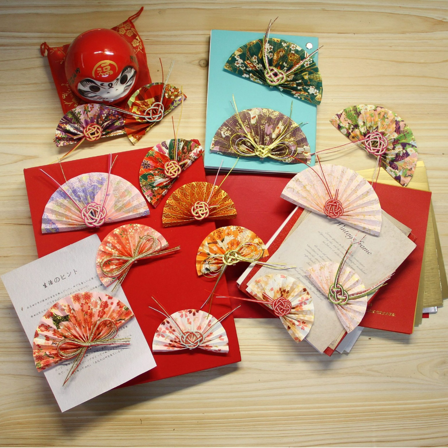 半扇花签花插配件含水引结 日料居酒屋寿司刺身摆盘装饰和风插件