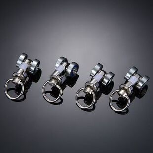 新品高端窗帘金属不锈钢窗帘轨道高端滑轮滚轮金属轴承轮老式滑轮