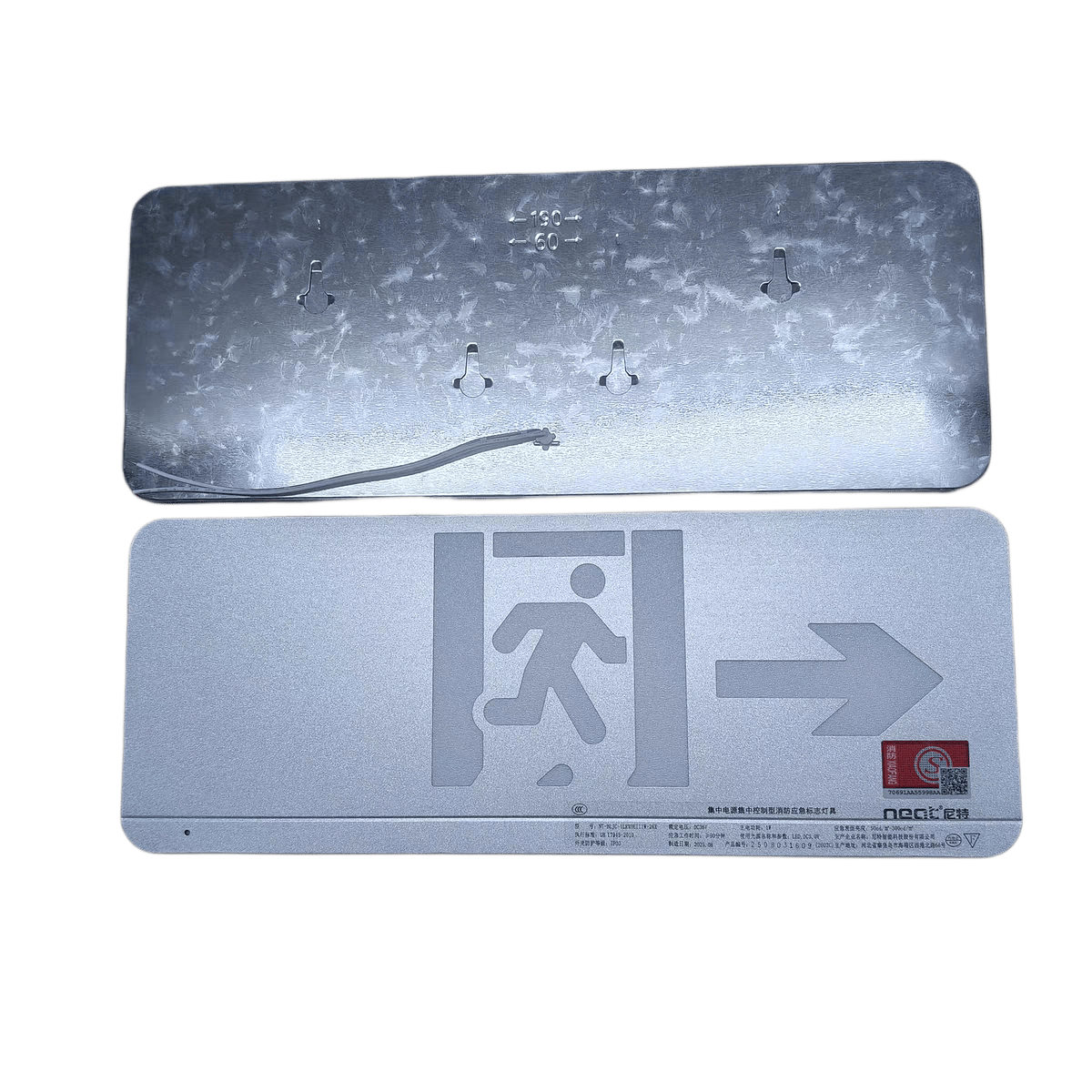尼特DC36V集中控制疏散标志灯具NT-BLJC-1LRX0EⅡ1W-26X/应急照明