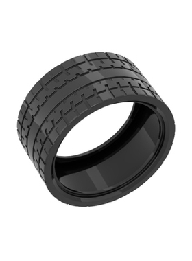 兼容乐高80279积木法拉利SP3益智MOC拼插87.9x44零件轮胎轮皮拉法