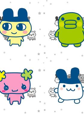 拓麻歌子卡通动漫周边彩色萌系装饰贴精选高质量高品质