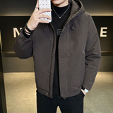 标连帽羽绒服男冬季潮流休闲短款外套男士夹克Y2523-P198，男装夹克，电商A239