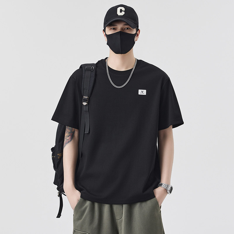 男士短袖T恤夏季新款时尚百搭休闲运动圆领半袖上衣T3609-P35,男装T恤,电商A239