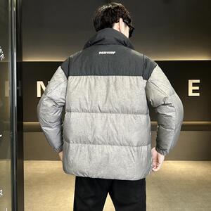 冬季店主新款标拼色立领羽绒服男 短款保暖羽绒外套Y11578-P225图片