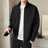 2026春季莱赛尔立领毛衣开衫男士休闲短款毛衣外套K7728-P140，男装针织衫/毛衣，电商A239