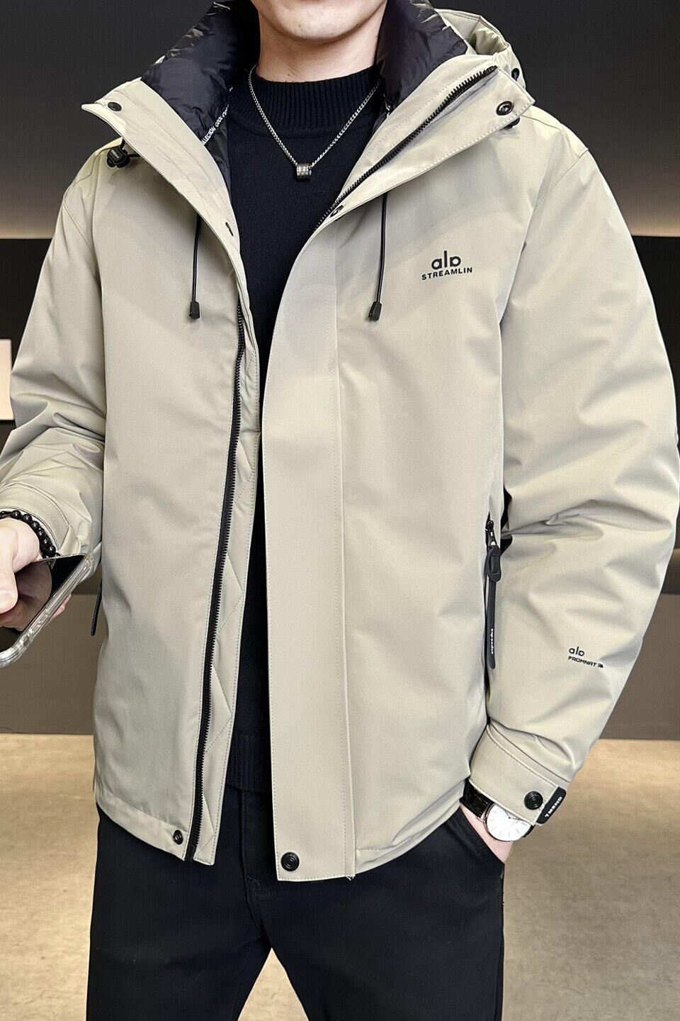 三合一系列!内胆可单穿！冬季男士百搭保暖羽绒服外套Y823-P275,男装羽绒服,电商A239