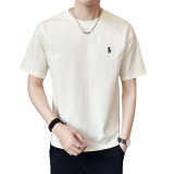 夏季新款男士短袖T恤圆领休闲百搭潮流时尚简约上衣T89083-P45，男装T恤，电商A239