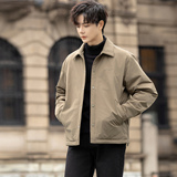标轻薄羽绒服男冬季潮流翻领短款休闲外套男士夹克Y5530-P165，男装夹克，电商A239
