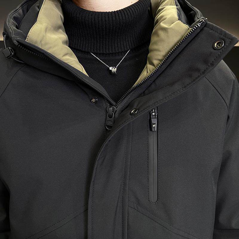 冬季新款店主工装羽绒服男短款冲锋衣保暖羽绒外套Y117-P200,男装羽绒服,电商A239