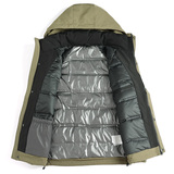 冬季店主风新款工装羽绒服男短款冲锋衣保暖羽绒外套Y3658-P190，男装羽绒服，电商A239