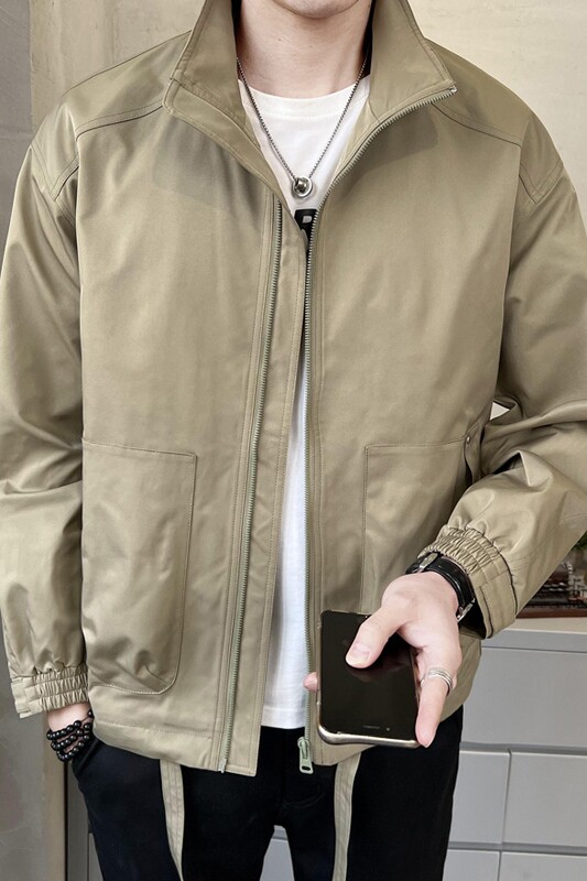 2023春季新款立领夹克休闲韩版外套JK0369-P100,男装夹克,电商A239