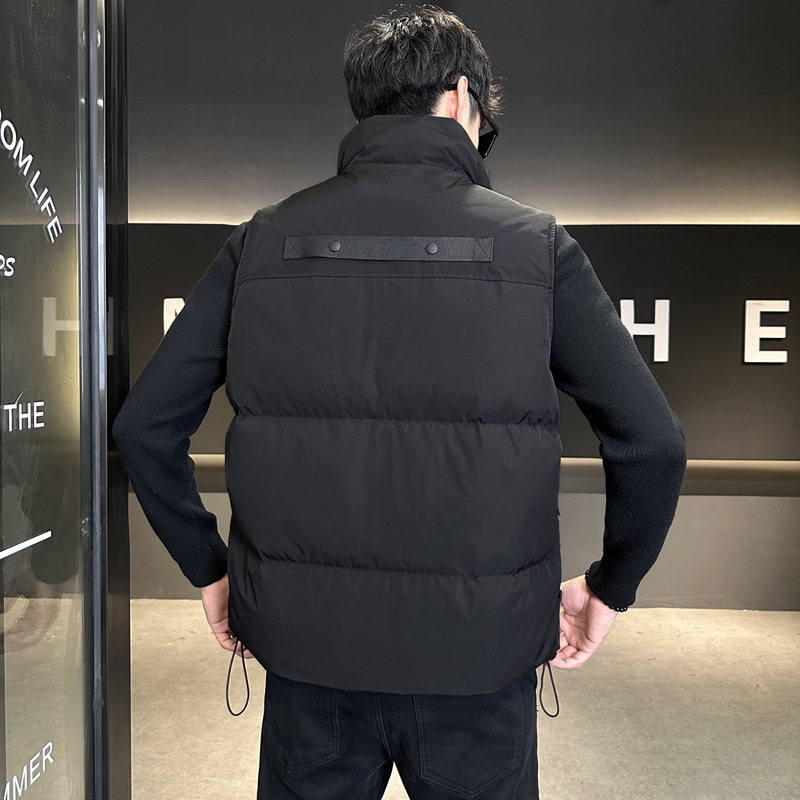 羽绒马甲男冬季新款潮流立领加厚保暖背心男士外穿坎肩M98-P125,男装背心/马甲,电商A239