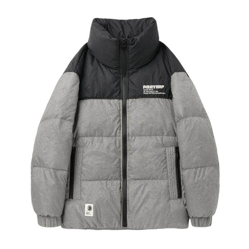 冬季店主新款标拼色立领羽绒服男短款保暖羽绒外套Y11578-P225,男装羽绒服,电商A239