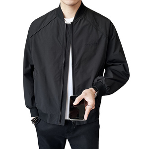 美式飞行员夹克男士2025春秋宽松大码休闲棒球服外套JK6511-P130图片