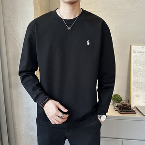 秋季新款男士卫衣T恤圆领休闲百搭潮流时尚简约上衣T801-P58图片