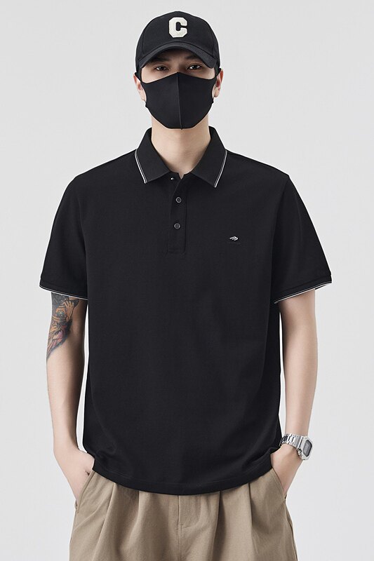 男士夏季新款时尚百搭休闲运动翻领半袖上衣PL8601-P65控105,男装Polo衫,电商A239