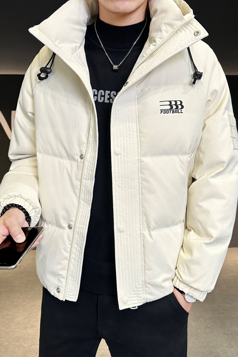 冬季店主风新款连帽标羽绒服男短款保暖羽绒外套Y11622-P248,男装羽绒服,电商A239