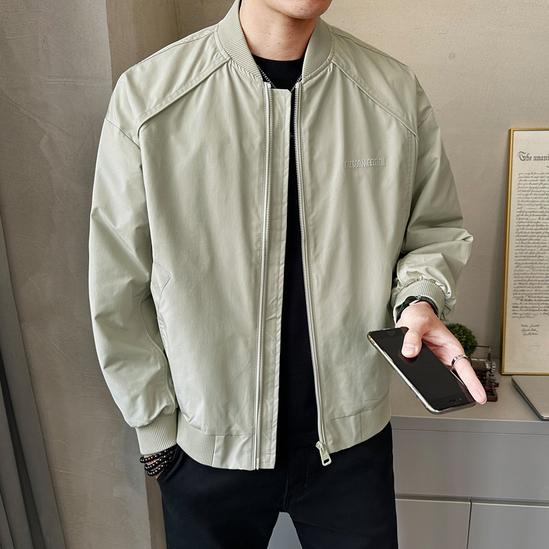 美式飞行员夹克男士春秋宽松大码休闲棒球服外套JK6511-P130，男装夹克，电商A239