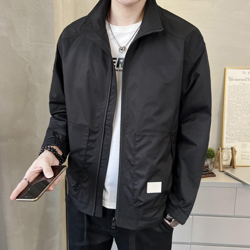 2023春季新款立领夹克休闲韩版外套JK0369-P100,男装夹克,电商A239