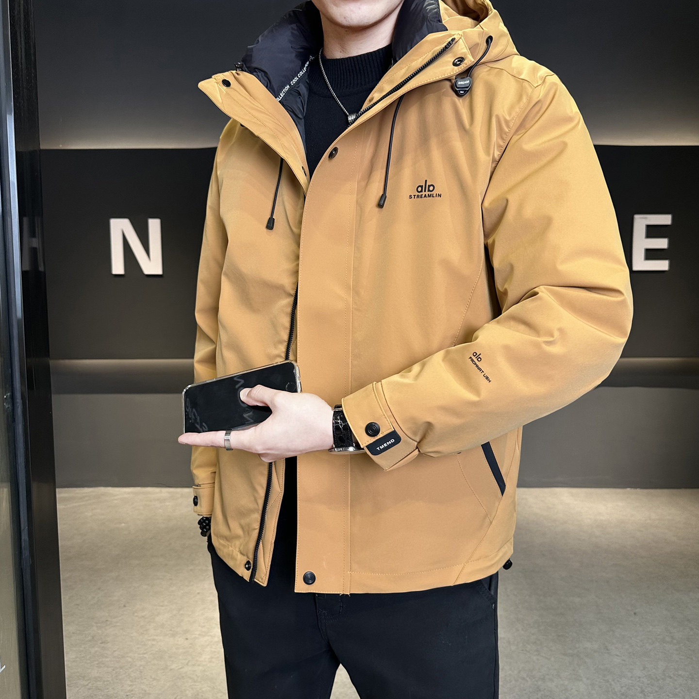 三合一系列!内胆可单穿！冬季男士百搭保暖羽绒服外套Y823-P275,男装羽绒服,电商A239