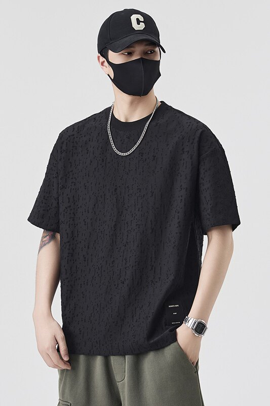 夏季新款男士短袖T恤时尚百搭休闲运动圆领半袖上衣T1115-P48控89,男装T恤,电商A239