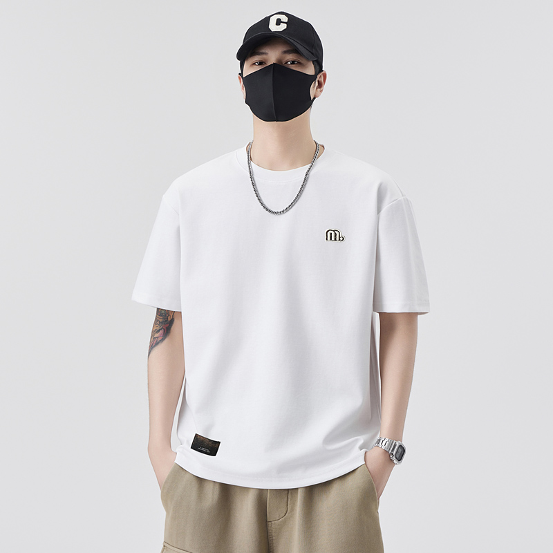 男士夏季新款短袖T恤时尚百搭休闲半袖上衣男装T89072-P48控89，男装T恤，电商A239