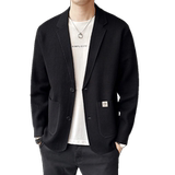 2026春西装针织开衫韩版潮流毛衣外套男士休闲百搭上衣K7706-P115，男装针织衫/毛衣，电商A239