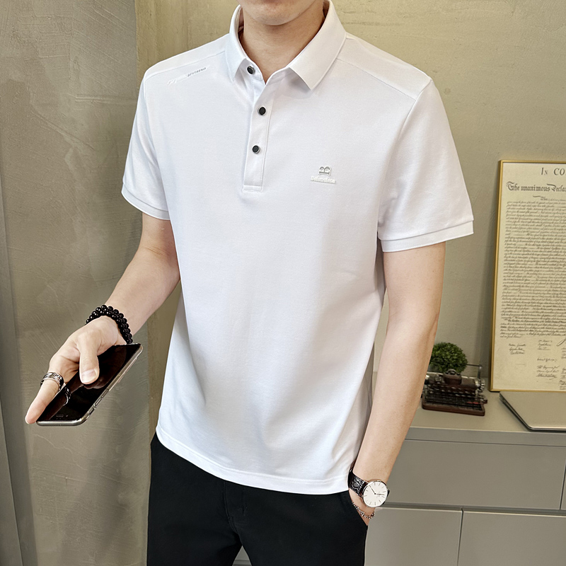 夏季新款男士短袖T恤时尚百搭休闲上衣潮牌半袖POLO衫PL9003-P63，男装Polo衫，电商A239