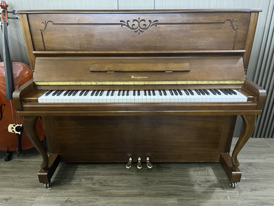 2011年英昌伯格曼b122二手钢琴家用练习专业考级学生中老年人立式