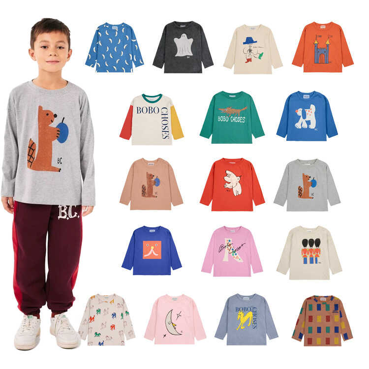 秋季印花长袖长袖打底衫纯棉圆领