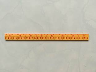 民间工艺品民俗用品文公尺 鲁班尺 米斗配件长43.5厘米