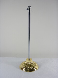 佛具用品文化装饰挂幡杆旗杆幡架旗杆旗座 可伸缩不锈钢支架60CM