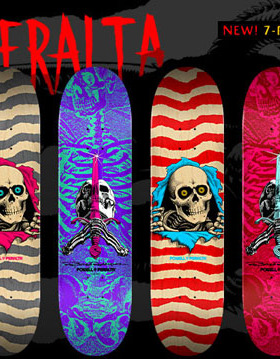 Powell peralta滑板  Powell滑板 美国潮牌 7层进口加枫 PP滑板