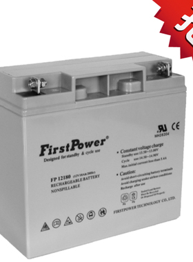 FirstPower/一电铅酸蓄电池FP12180 一电蓄电池12V18AH直流屏专用