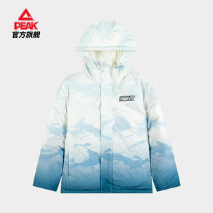 匹克羽绒服男款冬季新款鸭绒加厚保暖御寒运动短款外套F5234681