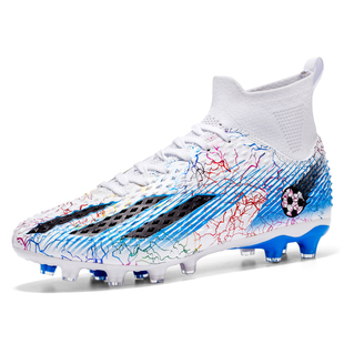 新品世界杯足球鞋梅西同款猎鹰专业男女碎钉长钉儿童小学生训练
