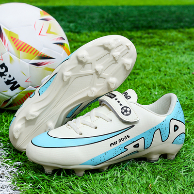 C罗姆巴佩刺客儿童足球鞋男童小学生TF碎钉魔术贴猎鹰透气小孩鞋