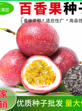 原装百香果种子紫香西番莲多年生黄金鸡蛋果种籽农家瓜果蔬菜种籽