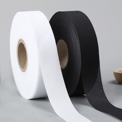 黑白涤纶斜裁上浆尺寸包边条