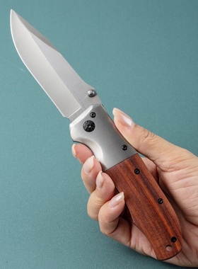 折叠刀便携随身刀具防身冷兵器野外高硬度刀水果刀瓜果刀家用宿舍