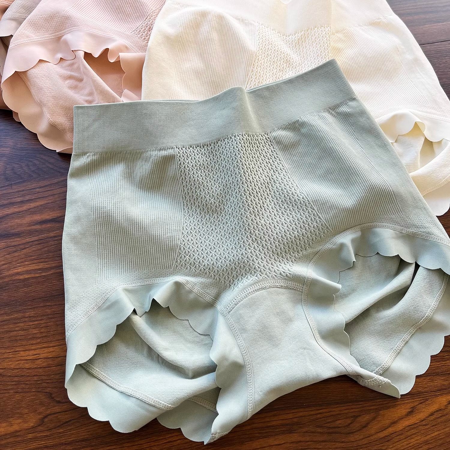 贝莱娅2758新品女士中腰包臀提臀内裤蜜桃臀无缝桑蚕丝裆三角裤女,女士内衣/男士内衣/家居服,女三角裤,淘宝优惠券,粉丝福利购,淘宝优惠卷