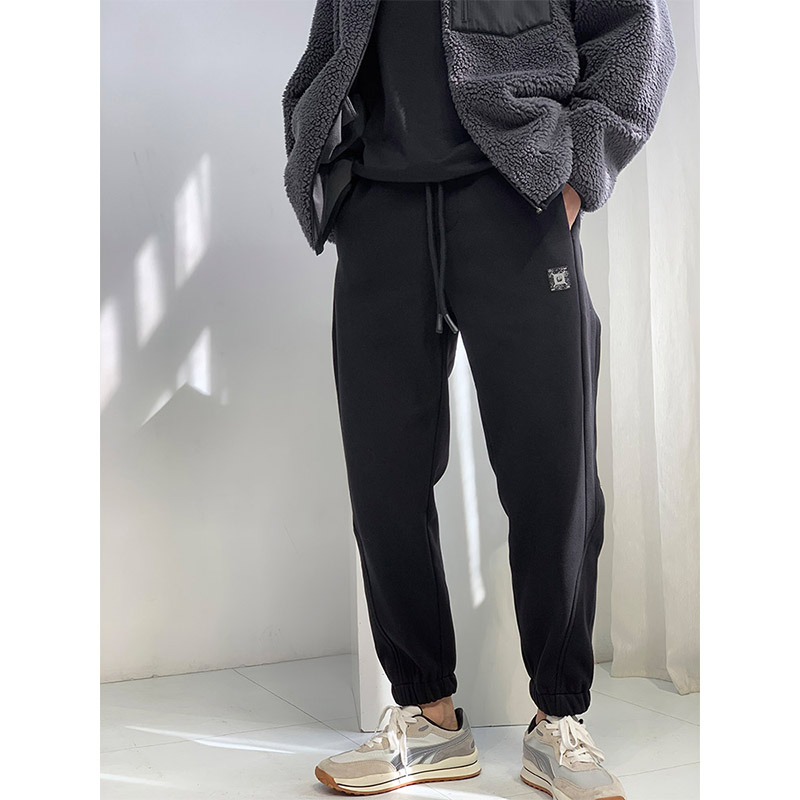 7号仓库长裤束脚裤日常