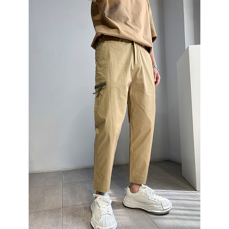 7号仓库九分裤微锥裤日系