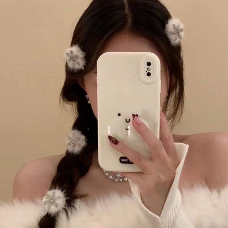 2只装~镶钻雪花发夹珍珠满钻圣诞节侧边夹发饰头饰毛绒毛球发卡,饰品/流行首饰/时尚饰品新,发饰,淘宝优惠券,粉丝福利购,淘宝优惠卷