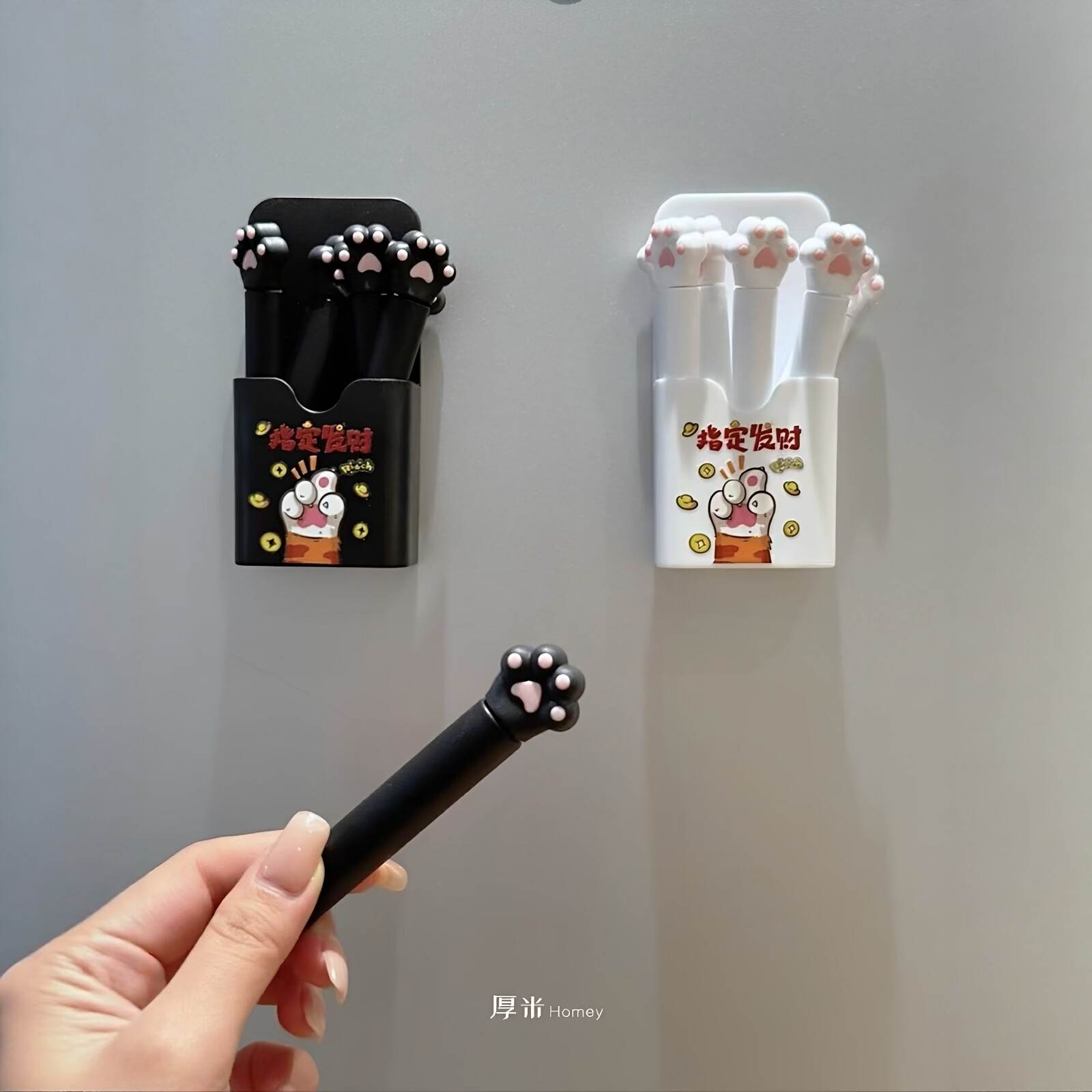 【下单立减50】猫爪封口夹冰箱贴食品袋零食袋夹子封口夹磁贴可爱