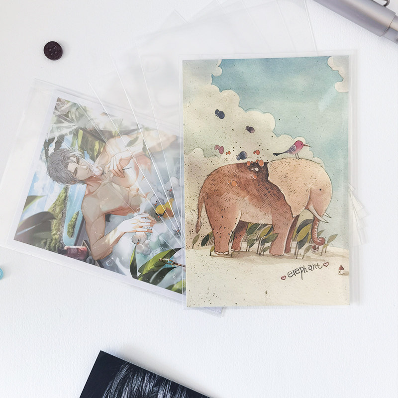 京京平口袋｜PP加厚镭射票卡套明信片卡片收纳袋平口袋卡套,文具电教/文化用品/商务用品,卡套/证件套,淘宝优惠券,粉丝福利购,淘宝优惠卷