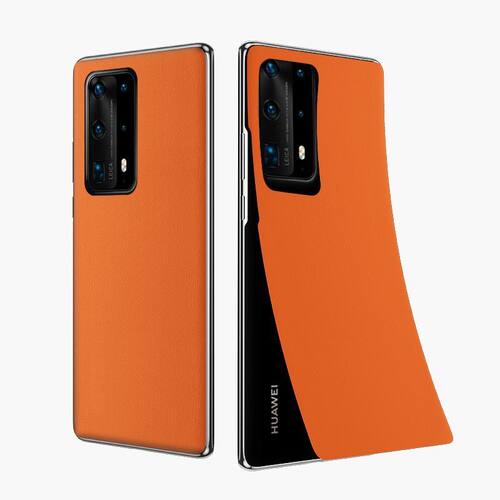适用华为p40pro素皮后膜p40pro+手机后盖膜p40磨砂防指纹pura70 pro改色贴纸pura70皮纹双色拼接彩膜p60/p50