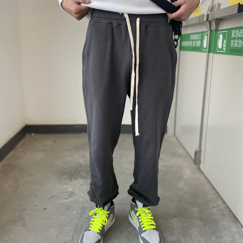 高个子加长灰色基础束脚卫190