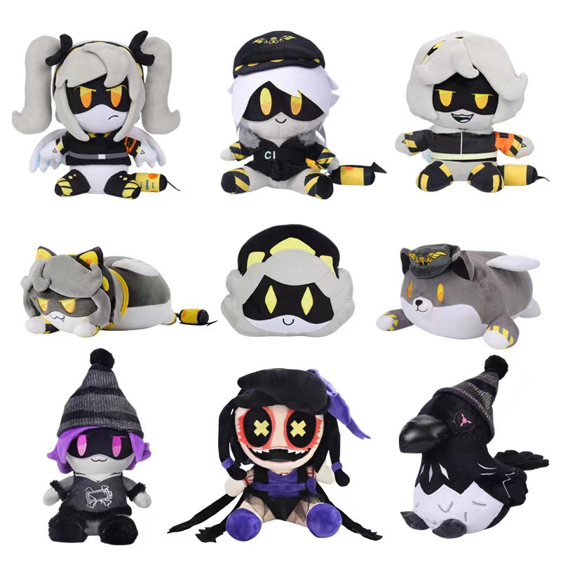 动漫游戏murder drones plush 动画人物玩偶周边无机杀手毛绒